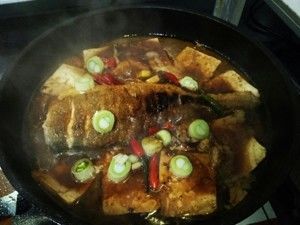 豆腐燜黃魚的做法步驟 第6步