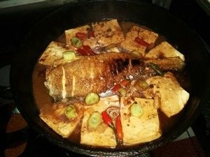 豆腐燜黃魚的做法步驟 第7步