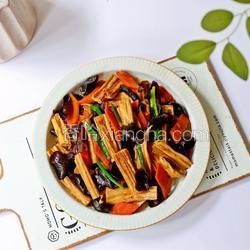 腐竹炒木耳的做法[圖]