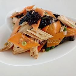 木耳炒腐竹的做法[圖]