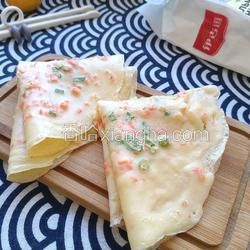 雞蛋牛奶早餐餅的做法[圖]