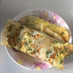 雞蛋早餐餅的做法[圖]