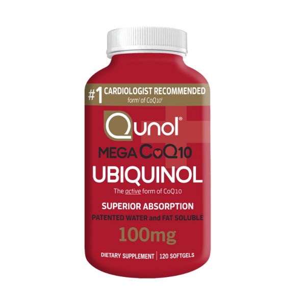 Qunol酋諾超級(jí)泛醇120粒還原型輔酶膠囊