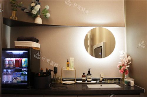 韓國普蘭斯vip休息室一角