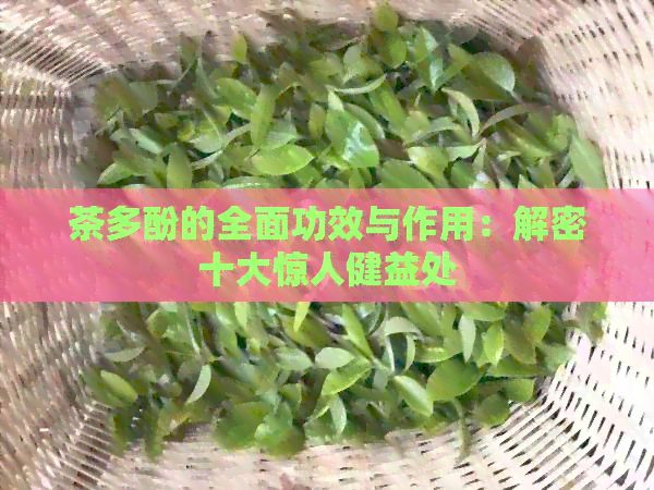 茶多酚的全面功效与作用：解密十大惊人健益处