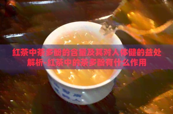 紅茶中茶多酚的含量及其對人體健的益處解析-紅茶中的茶多酚有什么作用