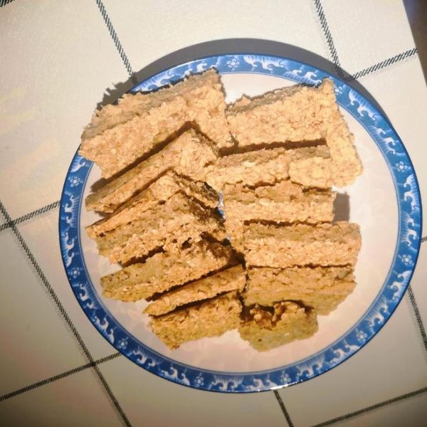 烤箱做燕麦饼！减脂完美！！的做法