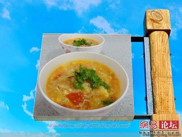一日三餐在于晨---番茄疙瘩湯 - 明月 - linkenwang的博客