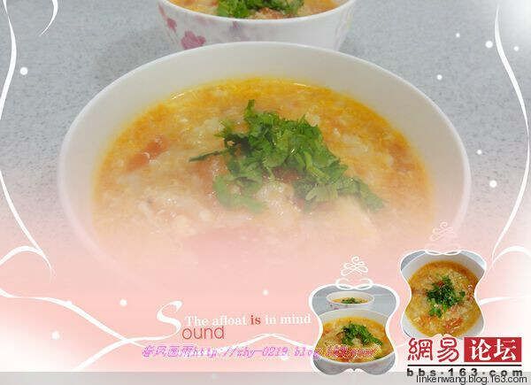 一日三餐在于晨---番茄疙瘩湯 - 明月 - linkenwang的博客
