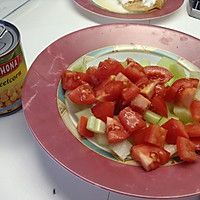 減肥餐（芹菜玉米西紅柿健康沙拉）的做法圖解2