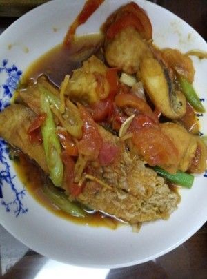 番茄燜魚的做法步驟 第5步