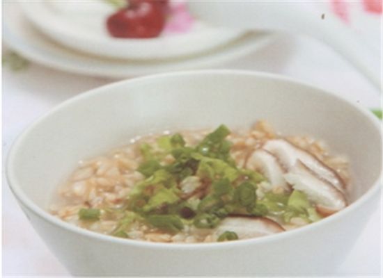 香菇麥片粥——潤腸通便保濕護(hù)膚