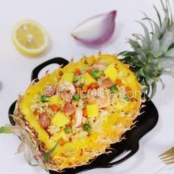 鮮蝦菠蘿炒飯的做法[圖]