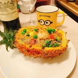 菠蘿炒飯的做法[圖]
