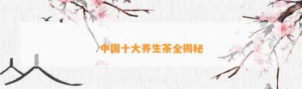 中國十大養(yǎng)生茶全揭秘