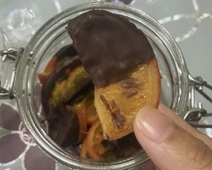 巧克力香橙 chocolate dipped orange slices的做法步骤 第4步
