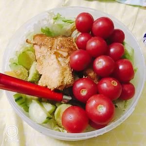在學(xué)校的健康餐~(≧▽≦)/~的做法 步驟2