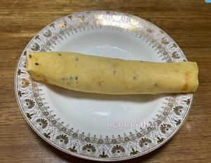 最简单健康好吃早餐鸡蛋饼，5分钟完成，适合和小朋友亲子操作的做法 步骤6