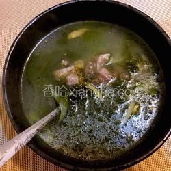紫菜瘦肉湯的做法[圖]