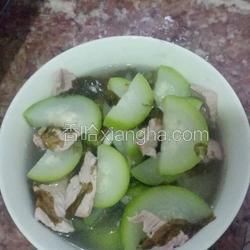 節(jié)瓜，瘦肉，紫菜湯的做法[圖]