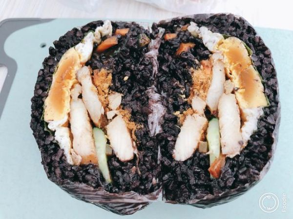 黑米飯團(tuán)（健身必備減脂餐系列1）的做法
