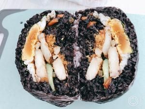 黑米飯團(tuán)(健身必備減脂餐系列1)的做法 步驟5