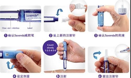 貝那魯肽減肥針的使用步驟圖