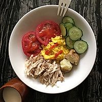 ｛輕食系｝低脂健康五色早餐的做法圖解5