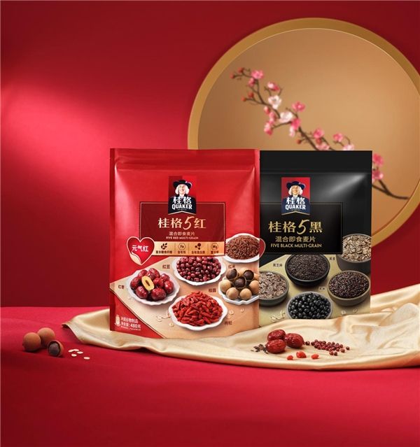 　　桂格5系麥片——桂格5黑、桂格5紅