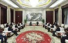 徐麟會見上海華誼集團黨委書記、董事長顧立立一行