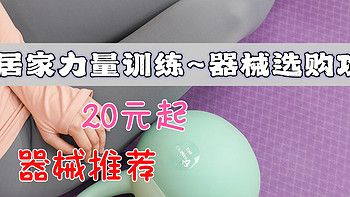 不要再花冤枉錢了，20元起適合居家力量訓(xùn)練的健身器械推薦，附帶超詳細(xì)選購攻略