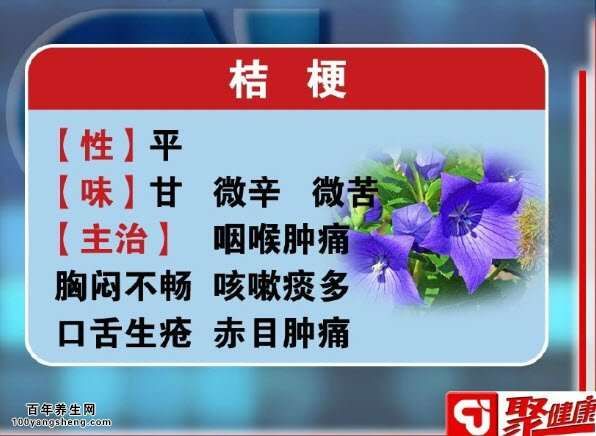桔梗的功效與作用
