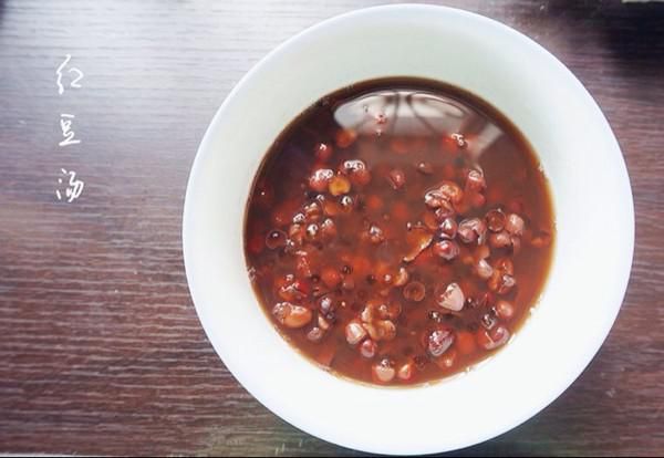 用红豆水消肿，先破除５盲点