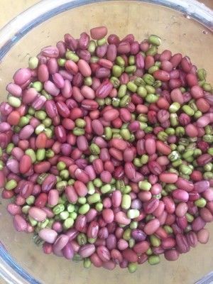 紅豆綠豆湯的做法步驟 第1步