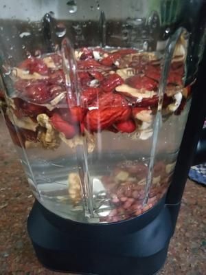紅棗核桃紅豆飲的做法 步驟4