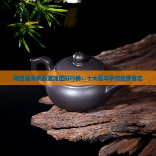 精选普洱茶高端加盟排行榜：十大奢华茶饮连锁首选