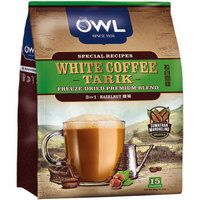 OWL 貓頭鷹 三合一速溶白咖啡粉600g×1袋榛果味