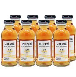 億佳果園 蘋(píng)果醋無(wú)糖飲料 300ml*8瓶