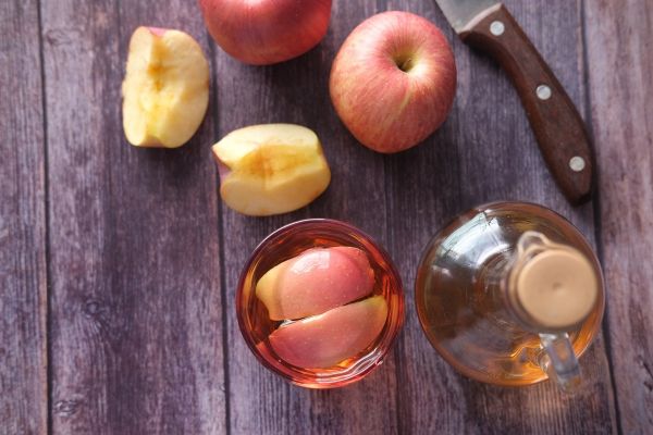 tomar vinagre de manzana