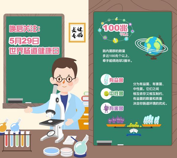 养乐多原创科普互动H5《益菌衡，唤启肠健康》