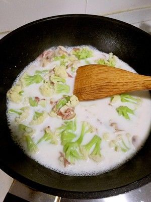 奶油蘑菇汤（低热量版）的做法步骤 第5步
