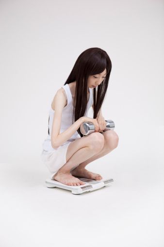 只在乎體重秤上的數(shù)字