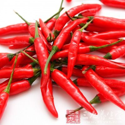 辣椒中的辣椒素可促進(jìn)新陳代謝