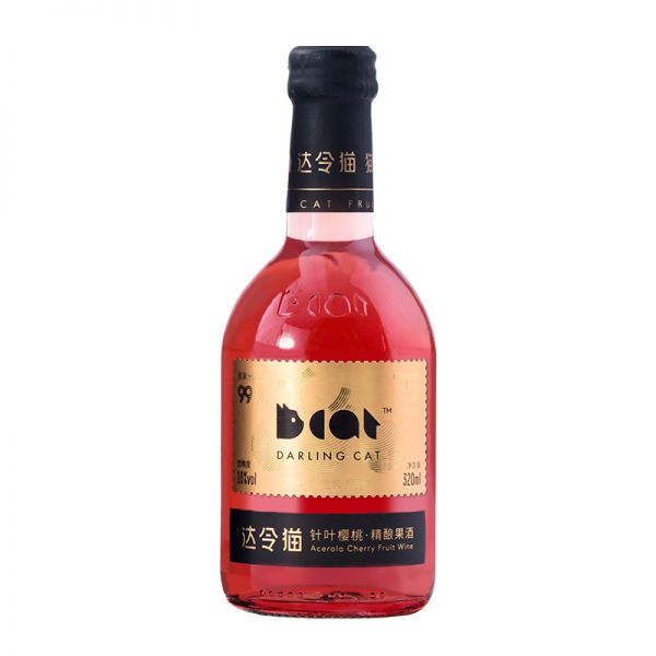 【拍2件】達令貓微醺水果酒共320mlx2瓶