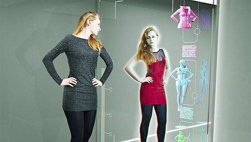 服裝店的黑科技VR試衣鏡
