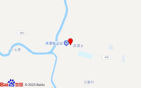 永康大药房净潭店位置示意图