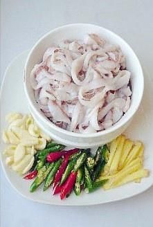 辣炒魷魚絲的做法 步驟1