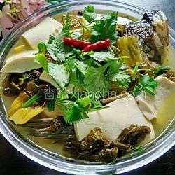 酸菜豆腐魚頭湯的做法[圖]