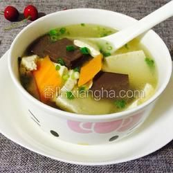鴨血豆腐湯的做法[圖]