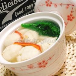 青菜豆腐魚丸湯的做法[圖]